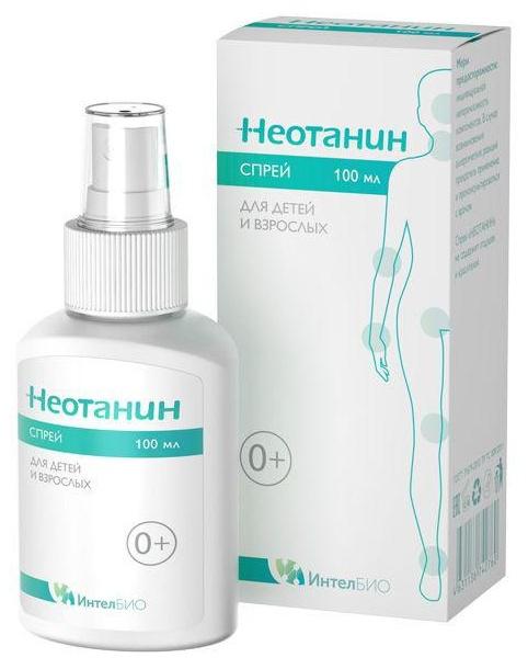 Неотанин, спрей 100 мл, 1 шт.