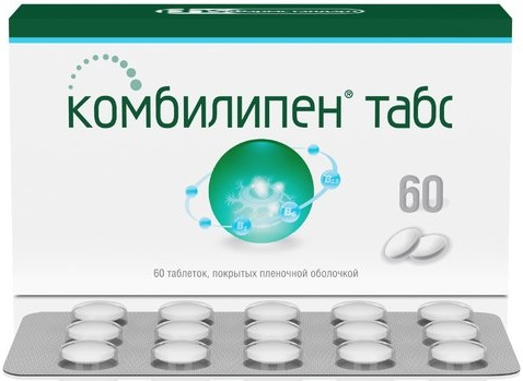 Комбилипен Табс, таблетки покрытые пленочной оболочкой, 60 шт.