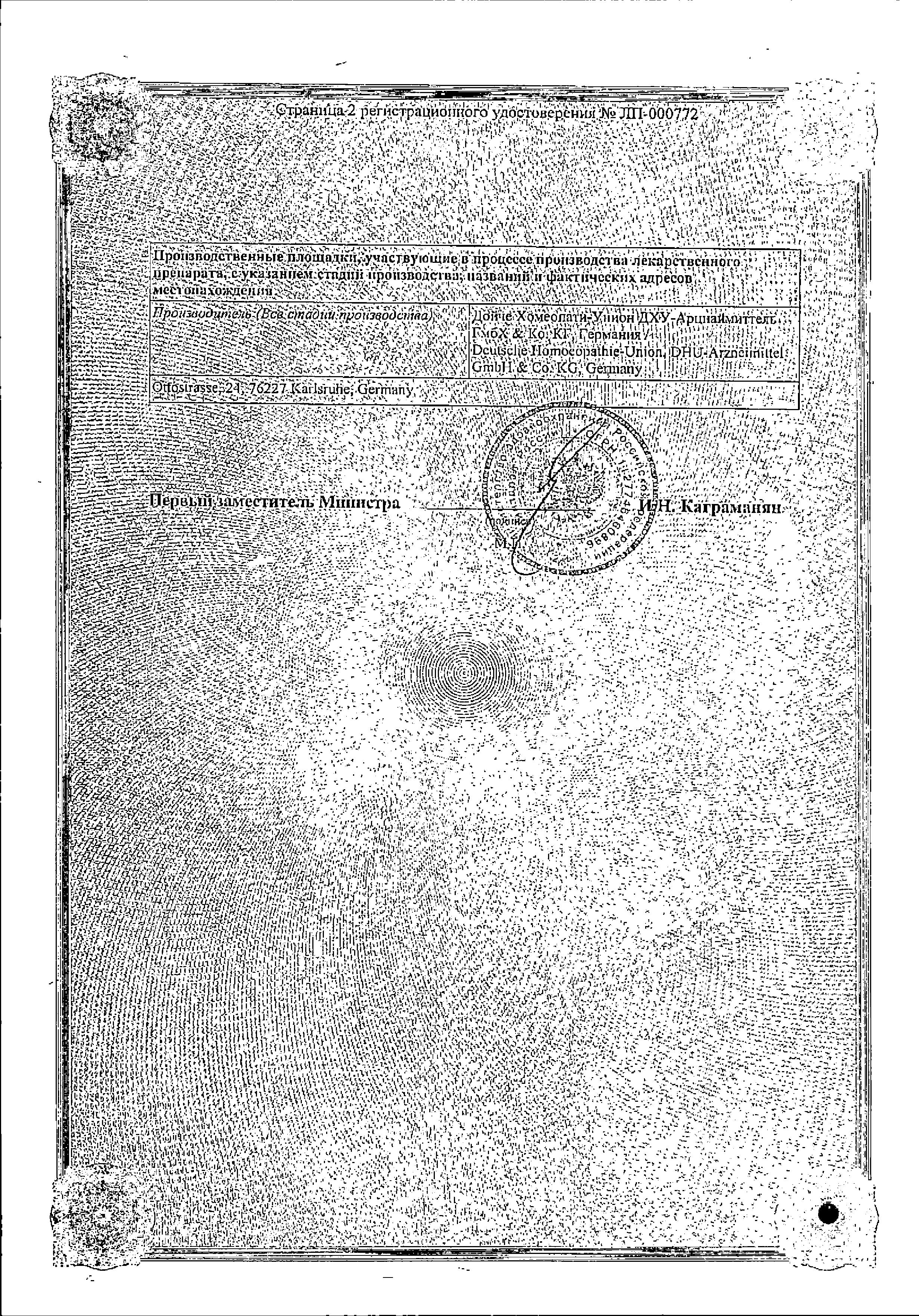 Сертификат на Энтерокинд