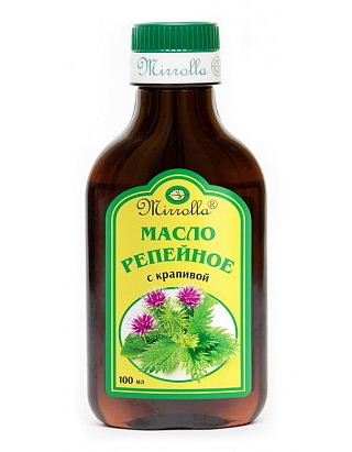 Репейное масло с крапивой, 100 мл