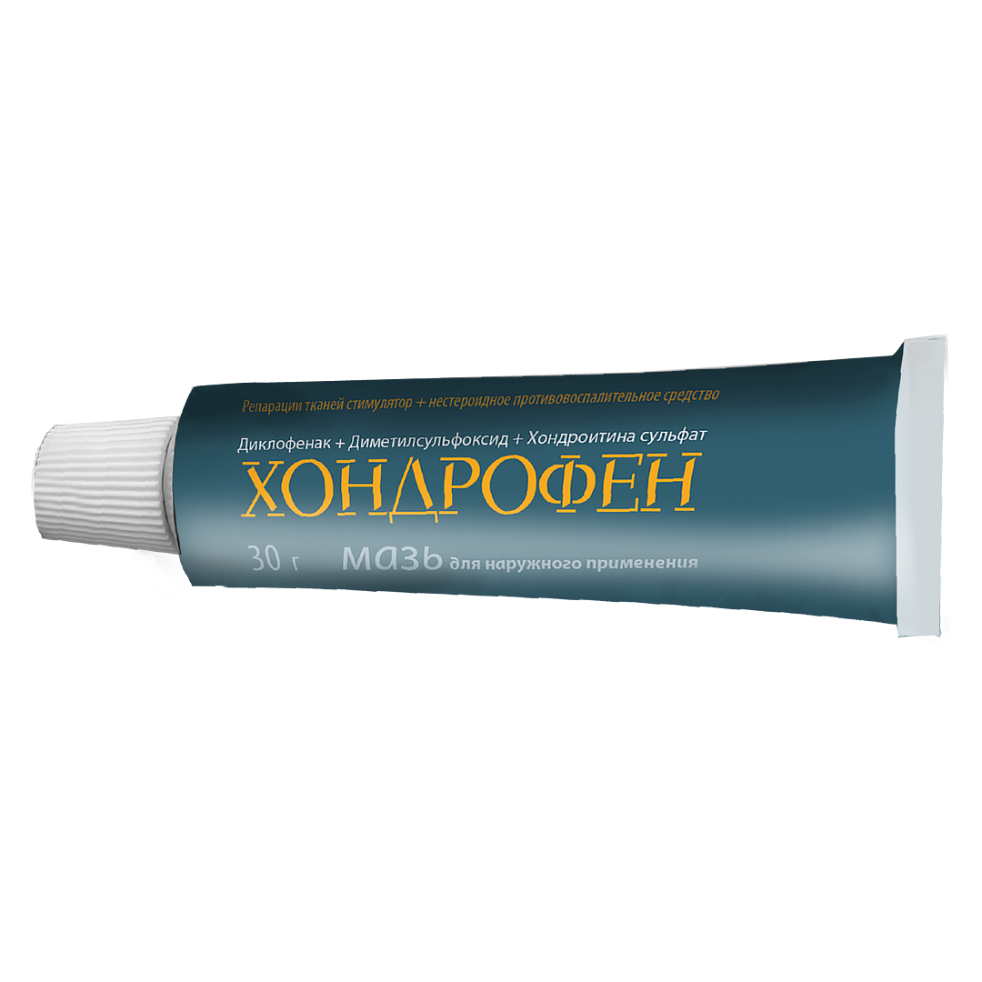 Упаковка препарата Хондрофен, мазь 30 г