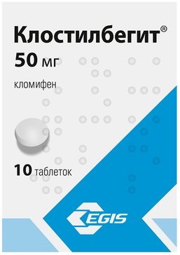 Клостилбегит цена от 670 руб., купить в Москве в интернет-аптеке Polza.ru, инструкция по применению