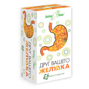 Целебная поляна Друг Вашего желудка, фильтр-пакеты 1,5 г, 20 шт.