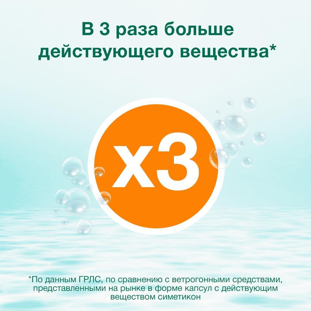 Мотилегаз Форте, капсулы 120 мг, 20 шт.