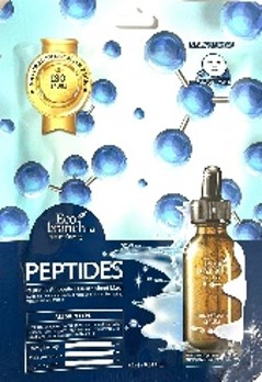 Eco Branch, маска ампульная тканевая с пептидами, 25 мл