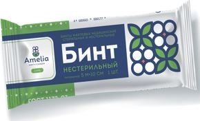 Бинт марлевый нестерильный Амелия, 5м х 10см