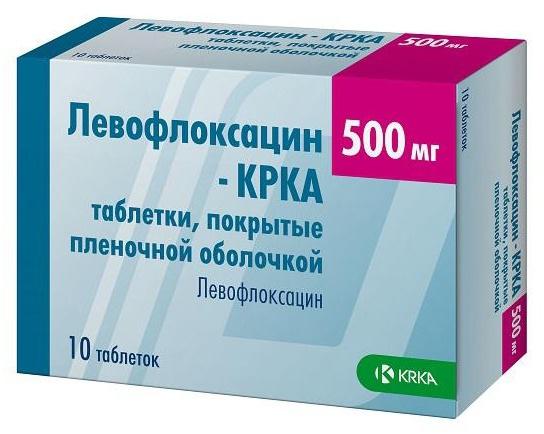 Левофлоксацин-КРКА, таблетки покрыт. плен. об. 500 мг, 10 шт. купить по цене 495 руб. в Ярцеве, инструкция, отзывы в интернет-аптеке Polza.ru