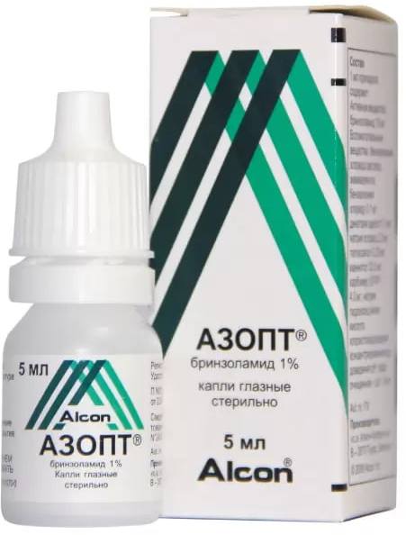 азопт глазные капли