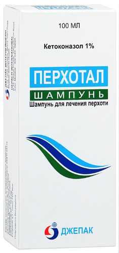 Перхотал, шампунь от перхоти 1%, 100 мл 