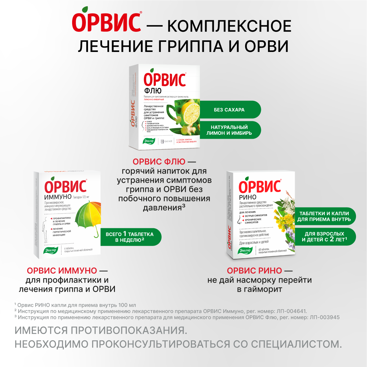 Упаковка препарата Орвис Иммуно, таблетки 125 мг, 6 шт