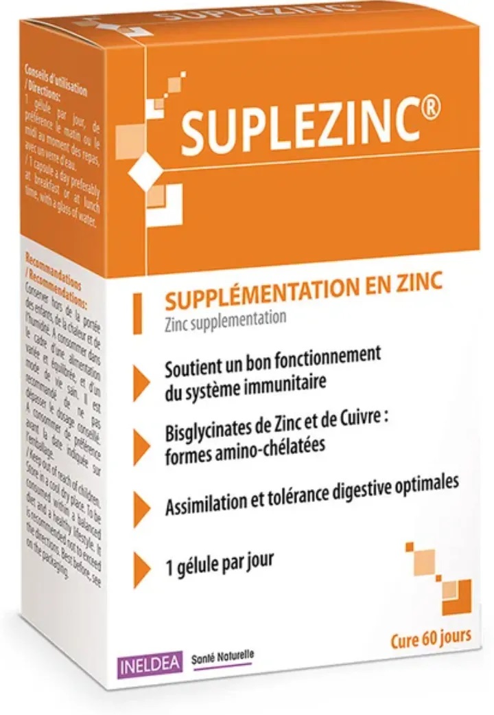 Suplezinc капсулы, 60 шт.