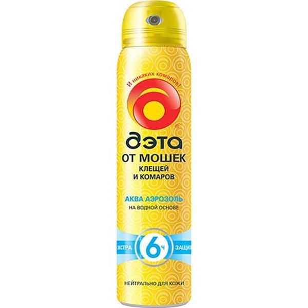Дэта Аква аэрозоль от мошек, клещей и комаров 100 мл х1
