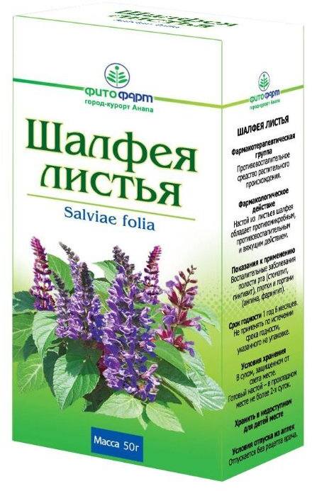 Шалфея листья, 50 г купить по цене 87 руб. в Москве, инструкция, отзывы ...