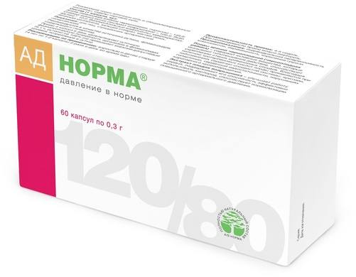 АД Норма, капсулы 0.3 г, 60 шт.