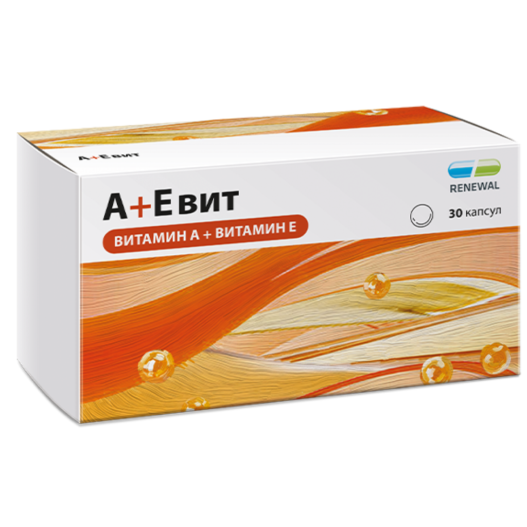 А+Е вит Реневал, капсулы, 30 шт.