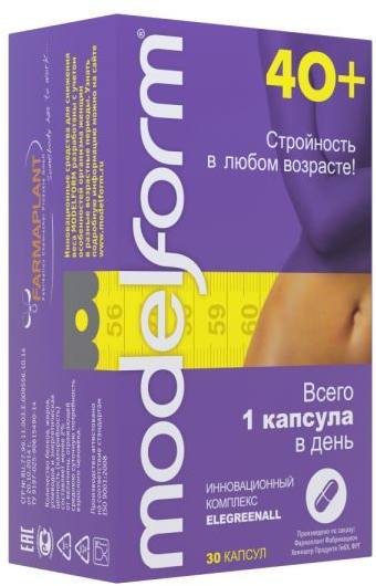 МодельФорм 40+, капсулы, 30 шт.