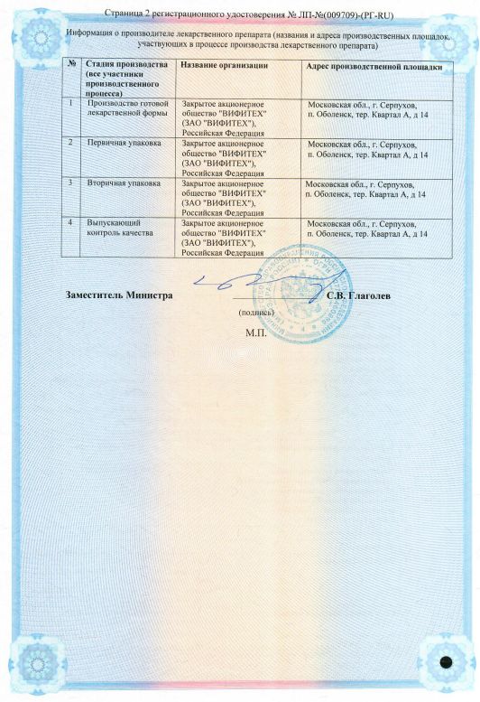 Сертификат на Алтея