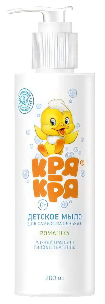 Кря-Кря, жидкое мыло детское (ромашка), 200 мл