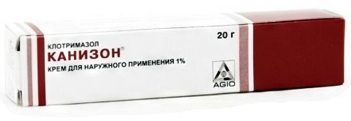 Упаковка препарата Канизон, крем 1%, 20 г