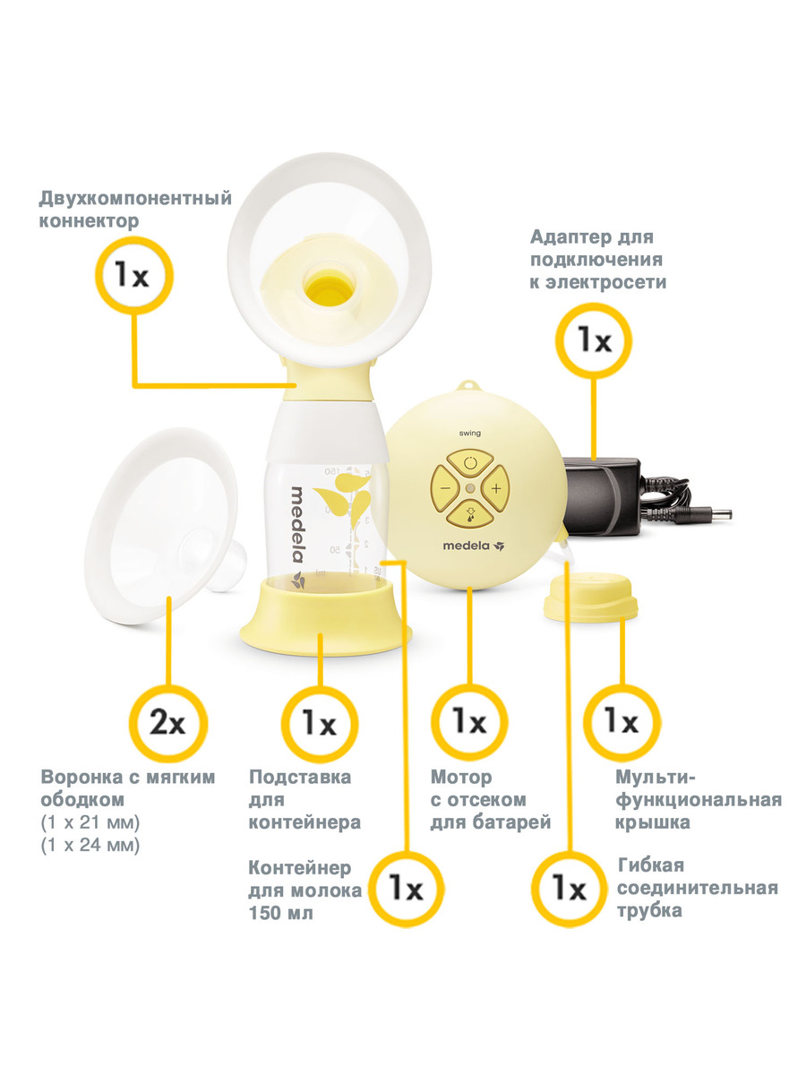 Молокоотсос Медела Свинг Флекс