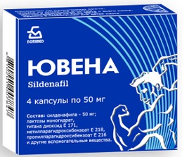 Ювена, капсулы 50 мг, 4 шт. 