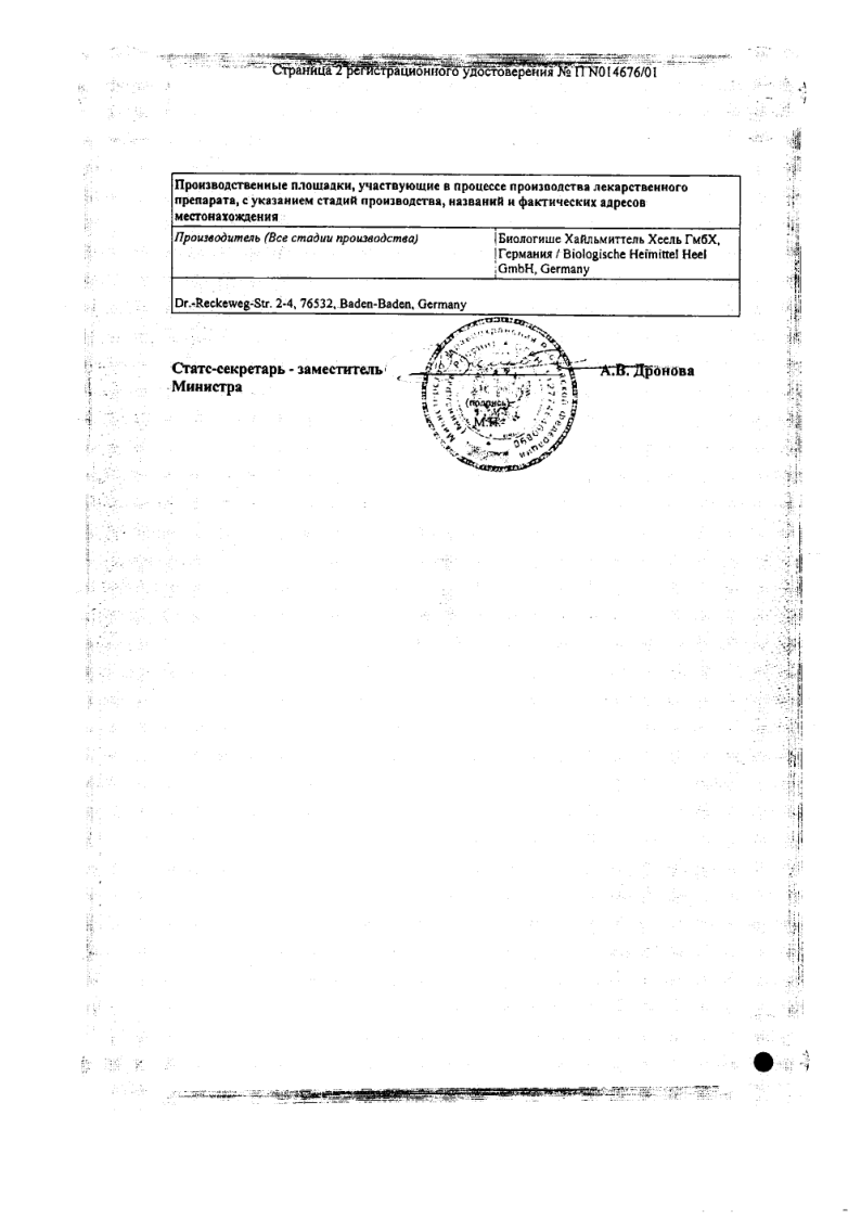 Сертификат на Популюс композитум СР