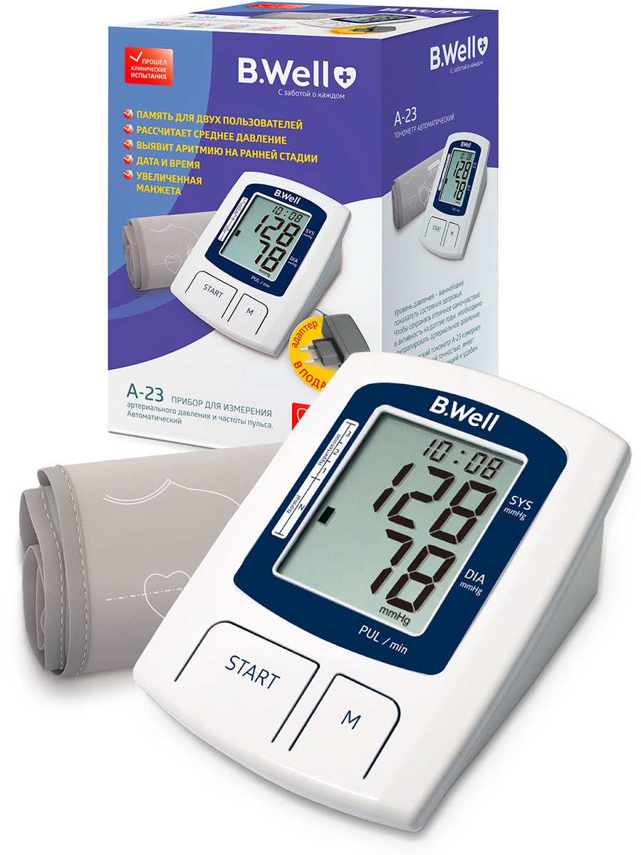 Тонометр B.Well A-23