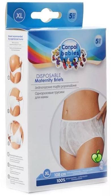 Canpol Трусики одноразовые для мам, размер ХL, 5 шт.