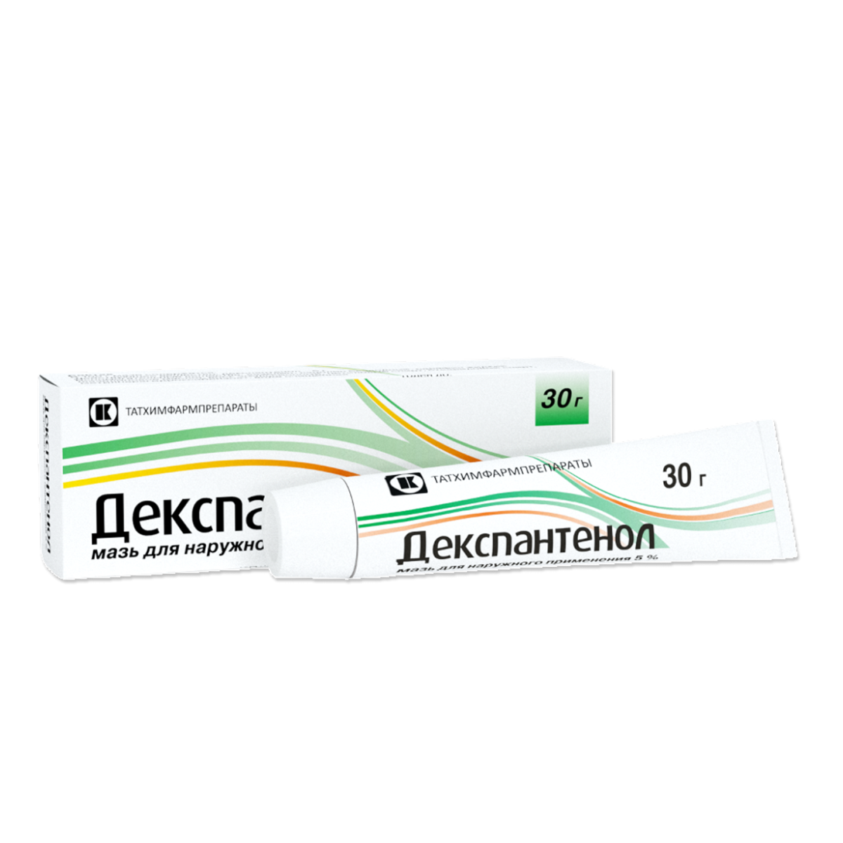 Упаковка препарата Декспантенол, мазь 5% 30 г, 1 шт.
