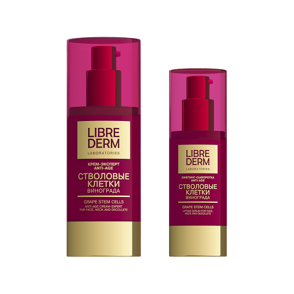 Набор Либридерм Ствол клетки крем виног 50мл и лифт-сывр, 30мл