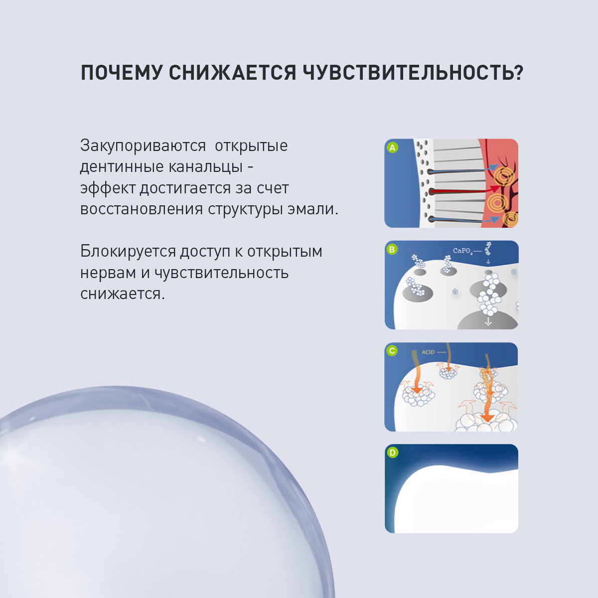 Асепта Сенситив, зубная паста, 75 мл