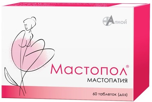 Упаковка препарата Мастопол, таблетки, 60 шт.