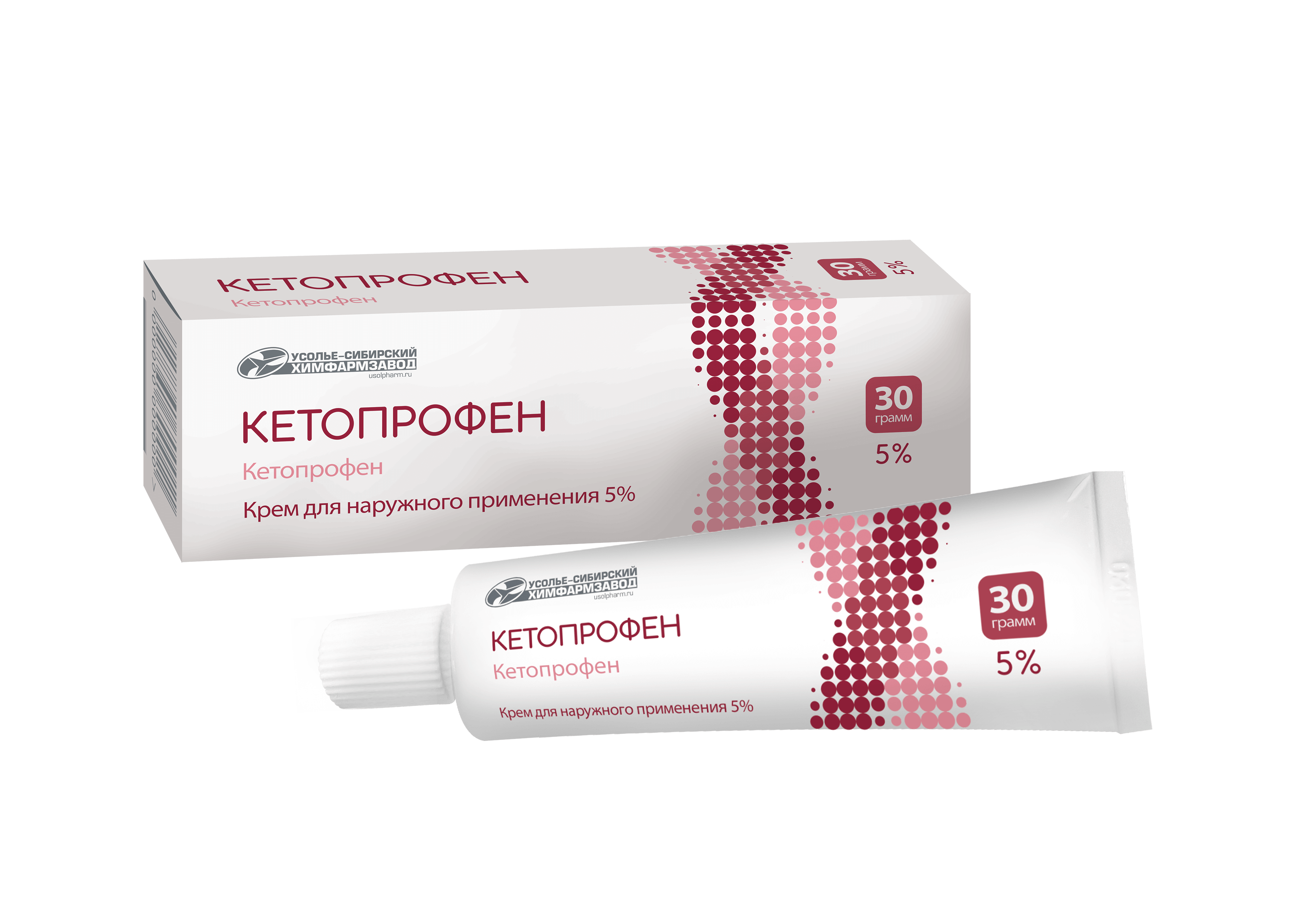 Кетопрофен, крем для наружного применения 5 %, туба 30 г купить по цене ...