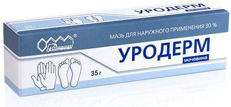 Упаковка препарата Уродерм, мазь 30%, 35 г