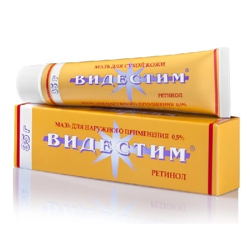 Упаковка препарата Видестим, мазь 35 г
