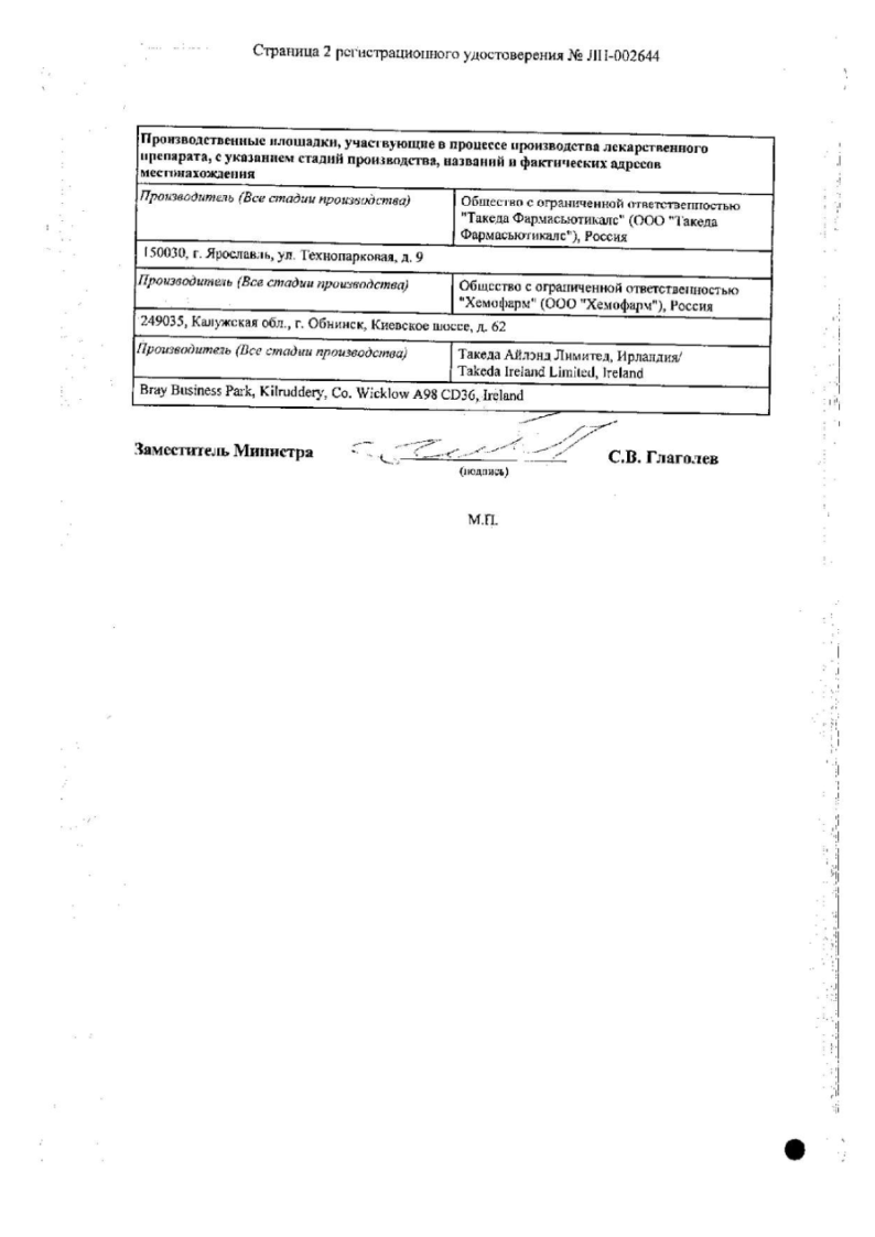 Сертификат на Випидия