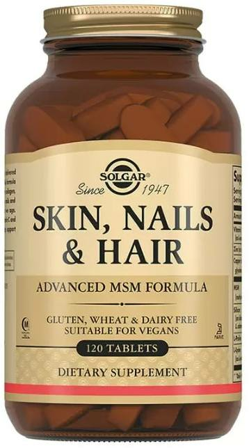 Solgar skin nails and hair 120 таблеток | Купить в Москве