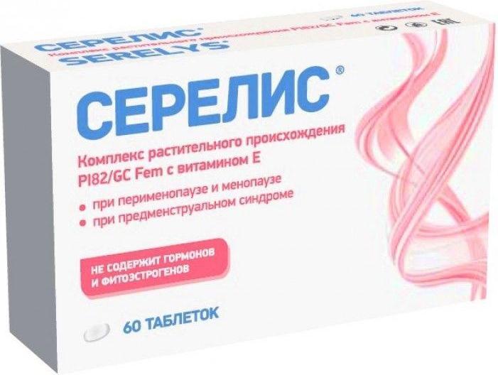 Серелис, таблетки, 60 шт.