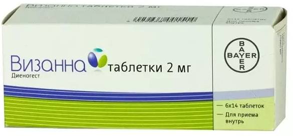 Визанна, таблетки 2 мг, 84 шт. 