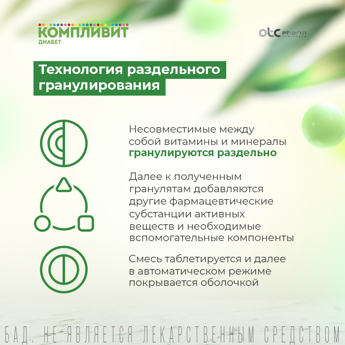 Компливит Диабет, таблетки, 30 шт.