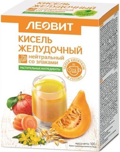 Леовит, кисель диетический желудочный 20 г, 5 шт.