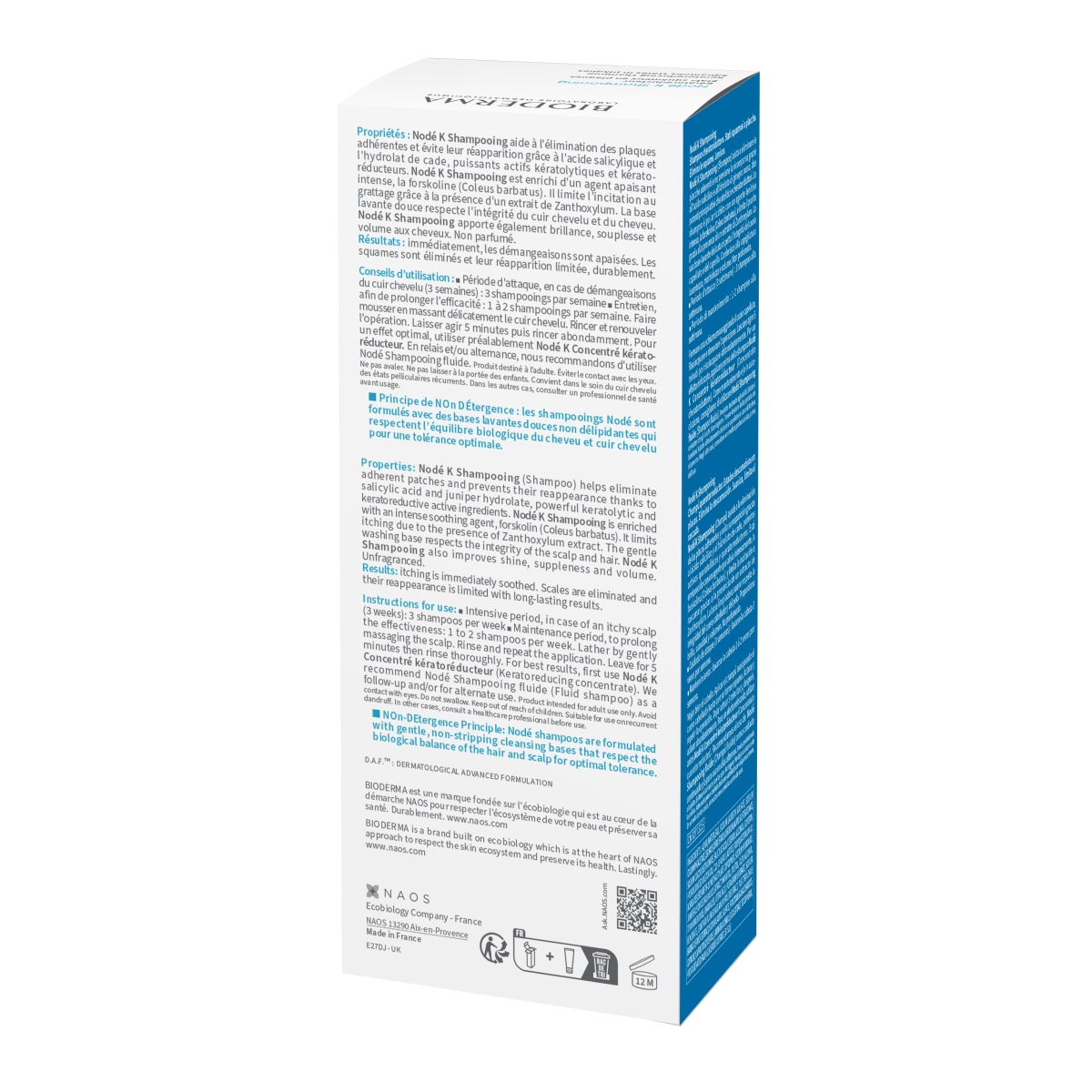 Биодерма Нодэ К шампунь 150 мл