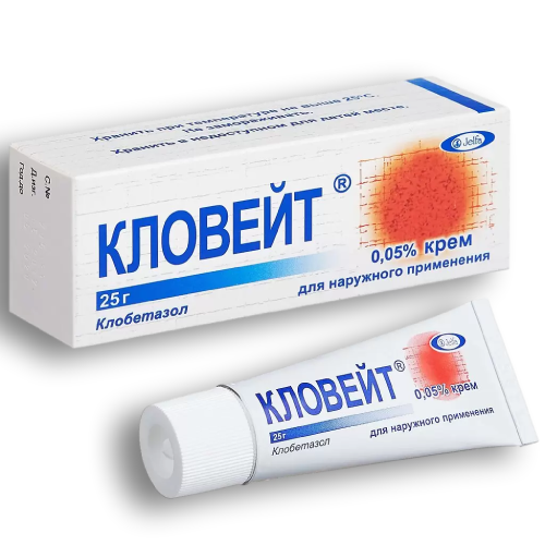 Кловейт, крем для наружного применения 0,05%, 25 г 