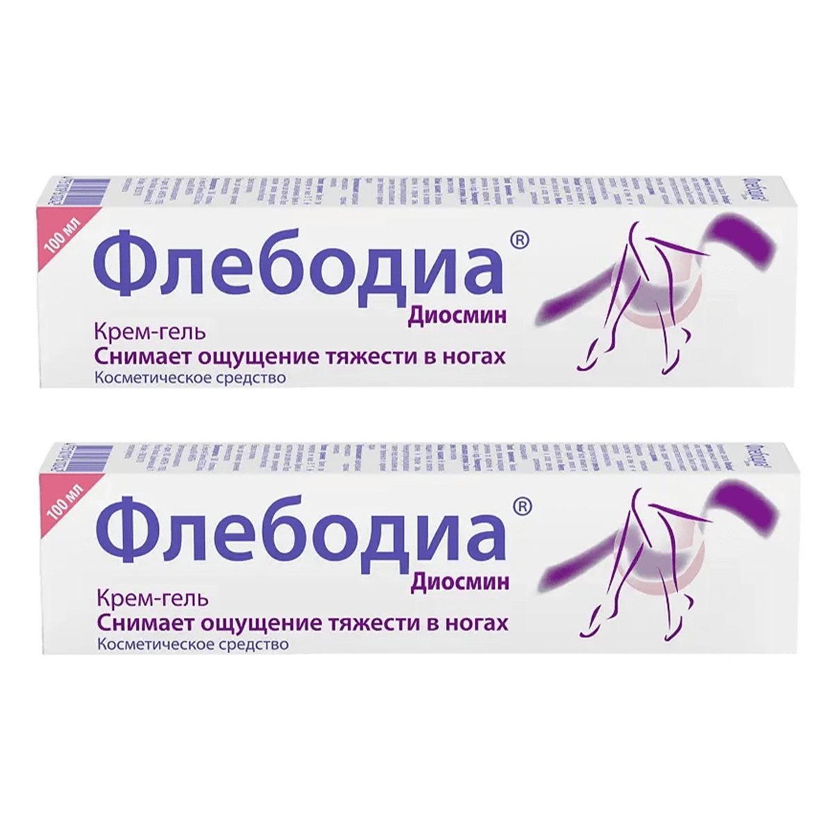 Набор 2уп Флебодиа крем-гель 100мл