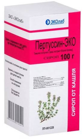 Пертуссин-ЭКО, сироп, 100 мл 