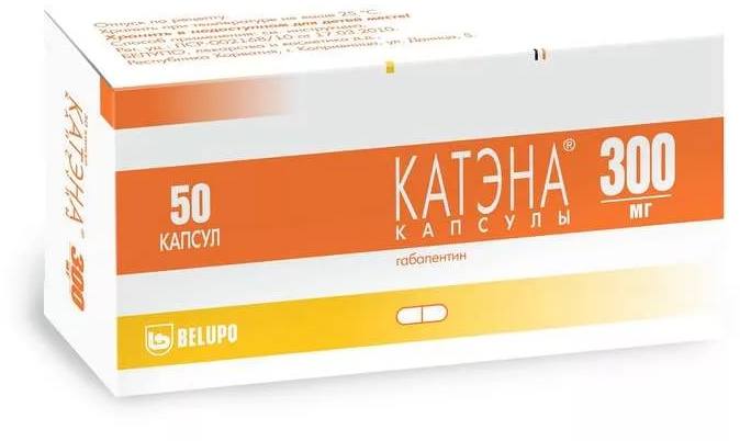 Катэна, капсулы 300 мг, 50 шт. 
