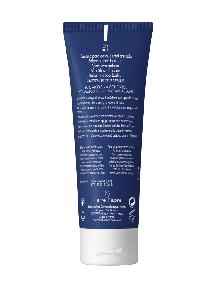 Avene Men, бальзам после бритья, 75 мл