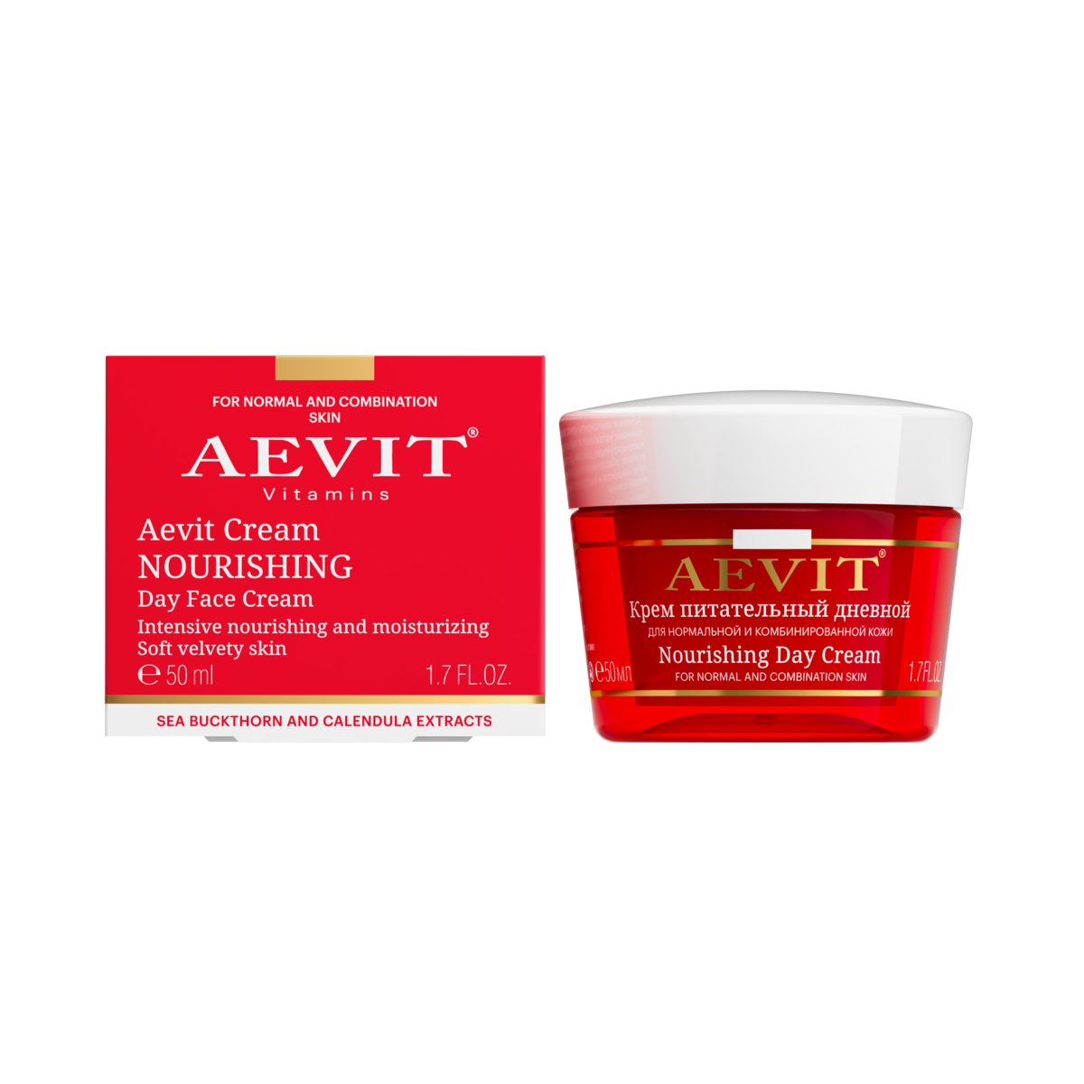 Либридерм Аевит, крем для лица питательный дневной, 50 мл