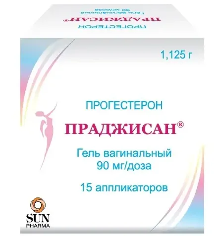 Праджисан, гель вагинальный 90 мг/доза 1,125 г, 15 шт. 