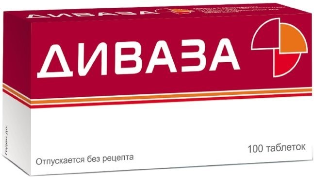 Диваза, таблетки для рассасывания, 100 шт. купить по цене 602 руб. в ...